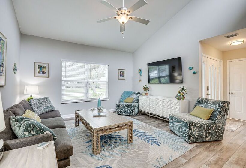 St Augustine Home W/ Deck < Half Mi To Beach!