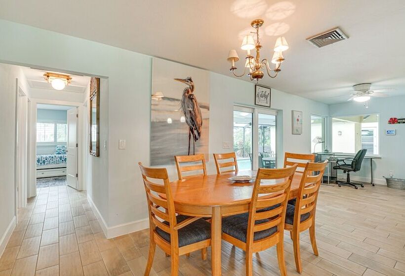 Waterfront North Fort Myers Home W/ Private Pool!