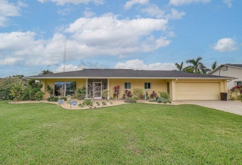 Waterfront North Fort Myers Home W/ Private Pool!