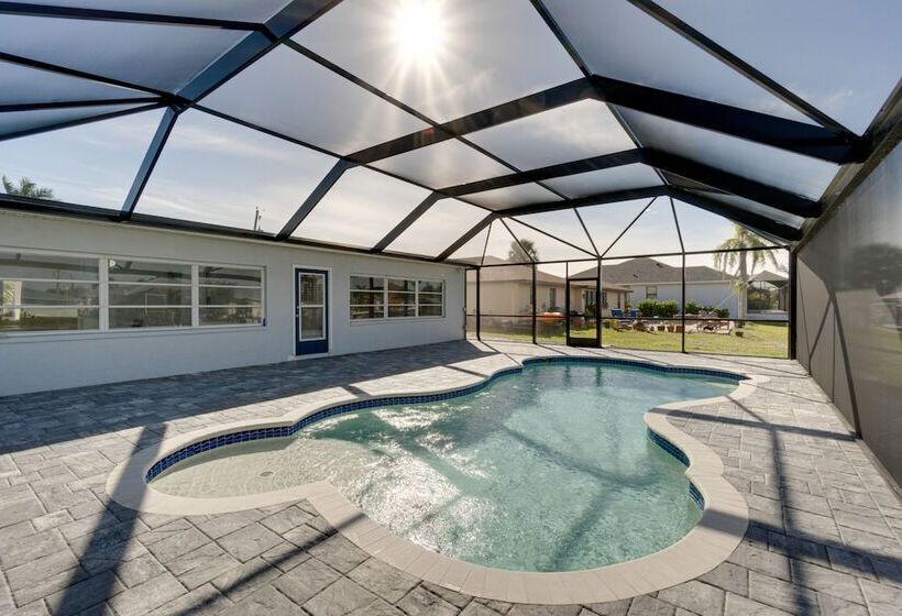 Waterfront Port Charlotte Gem W/ Gas Grill + Lanai