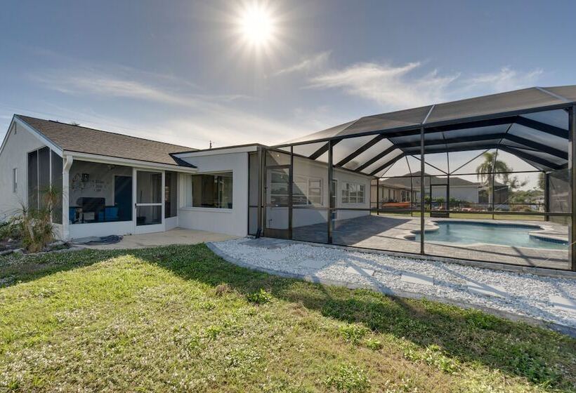 Waterfront Port Charlotte Gem W/ Gas Grill + Lanai