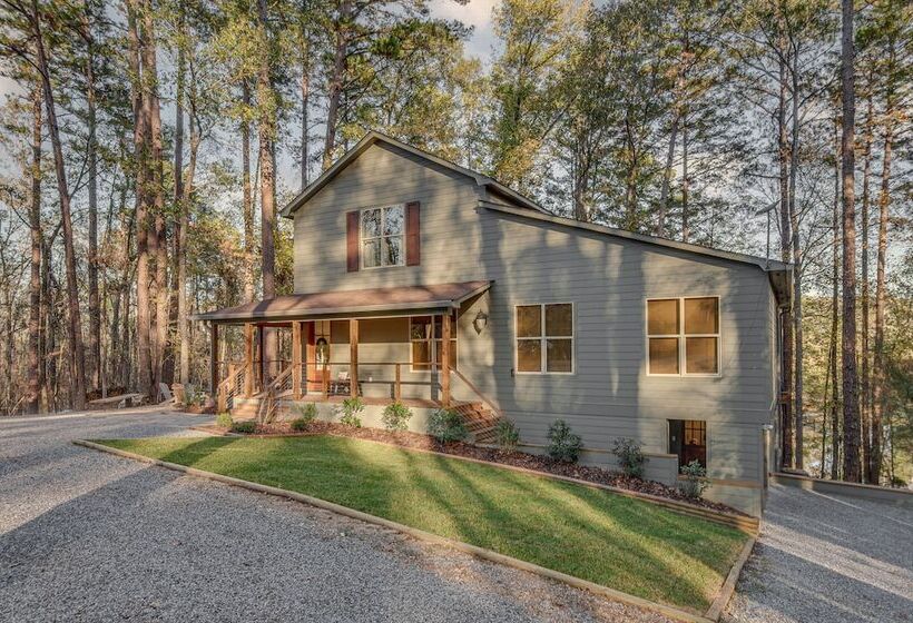 Waterfront Terry Home W/ 3 Decks & Hot Tub!