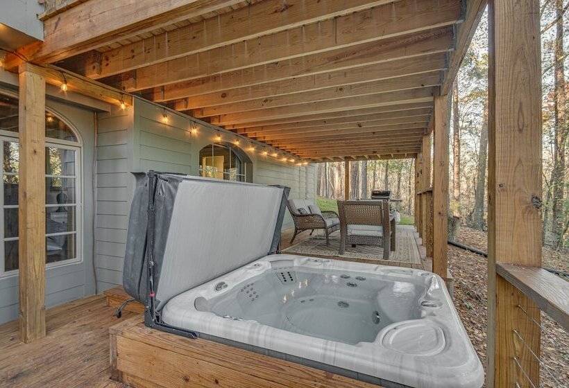 Waterfront Terry Home W/ 3 Decks & Hot Tub!