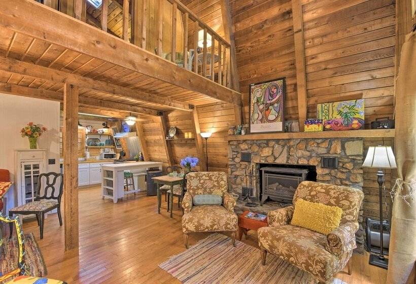 Artist S A Frame Cabin W/ New Interior + Deck