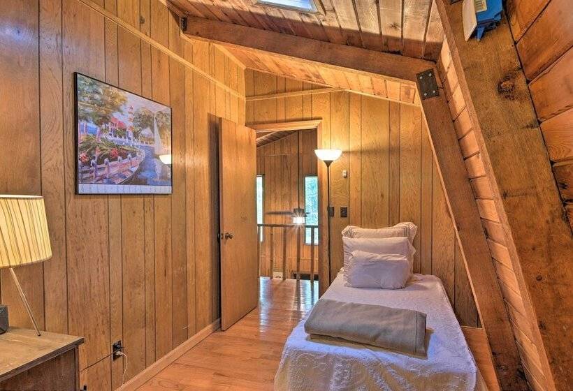 Artist S A Frame Cabin W/ New Interior + Deck