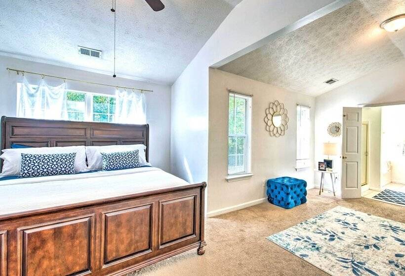 Atlanta Area Home W/ Yard ~ 2 Mi To Six Flags