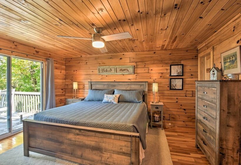 Bent Tree Cabin With Mountain & Lake Views!