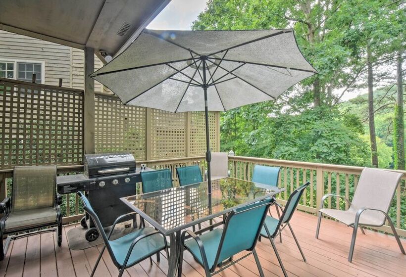 Big Canoe Retreat W/ Deck & Golf Course Views