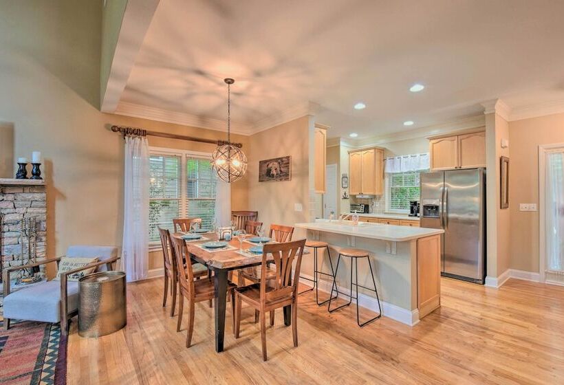 Big Canoe Retreat W/ Deck & Golf Course Views