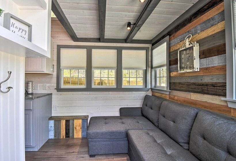 Blairsville Tiny Home W/ Covered Furnished Deck!