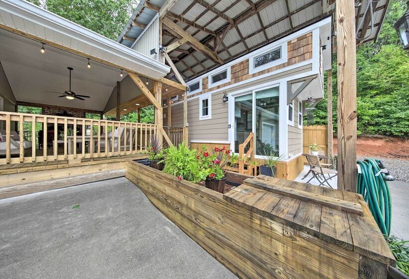 Blairsville Tiny Home W/ Covered Furnished Deck!