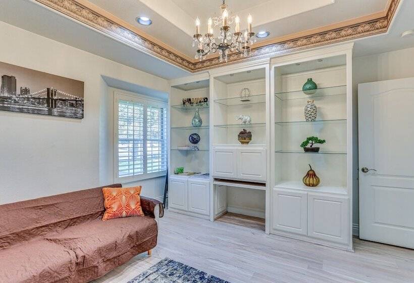 Bright Clovis Home W/ Billiards & Private Pool!