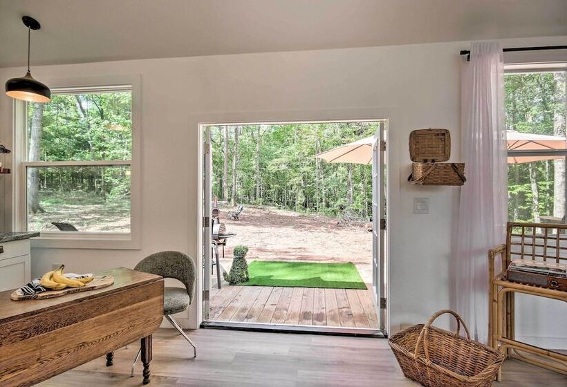 Cabin In The Woods W/ Fire Pit & Ev Charger!