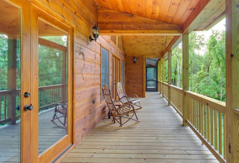 Cabin Near Blue Ridge W/ Fire Pit & Large Deck