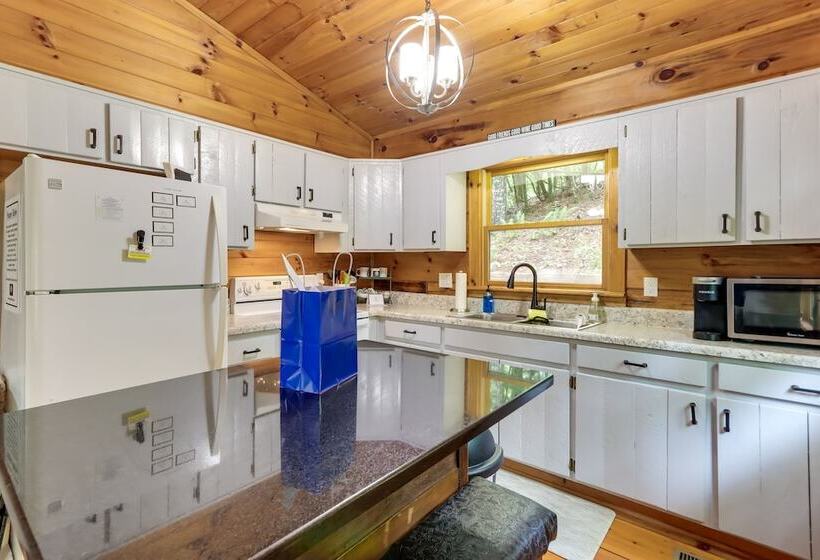 Charming Blue Ridge Cabin W/ Game Room & Hot Tub!