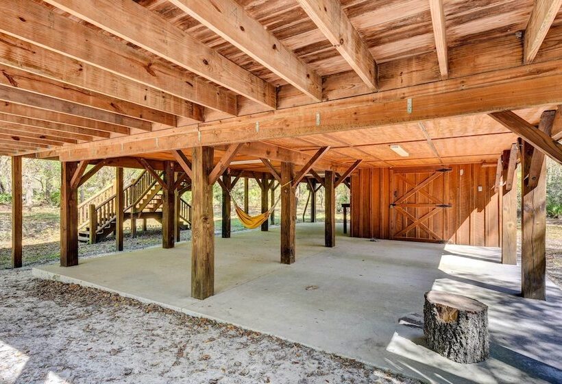 Charming Cabin W/ Decks & Fire Pit   Walk To River