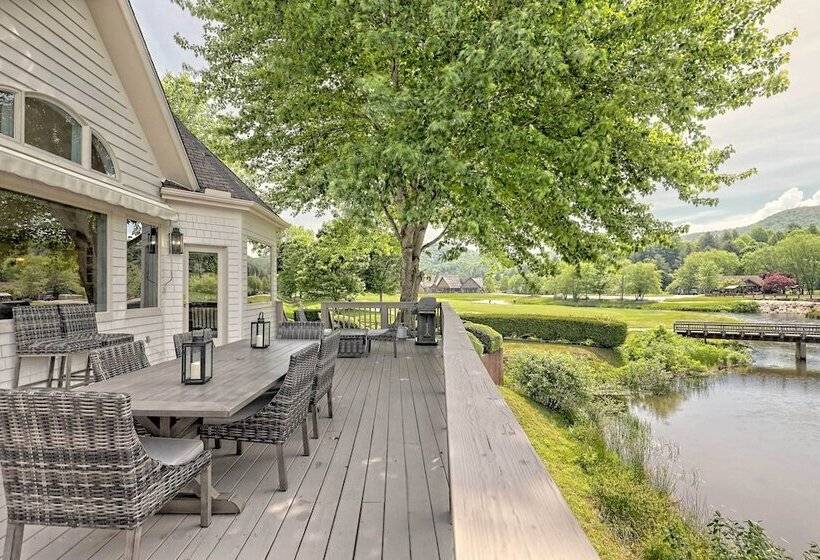 Chic Sky Valley Resort Home On Golf Course!