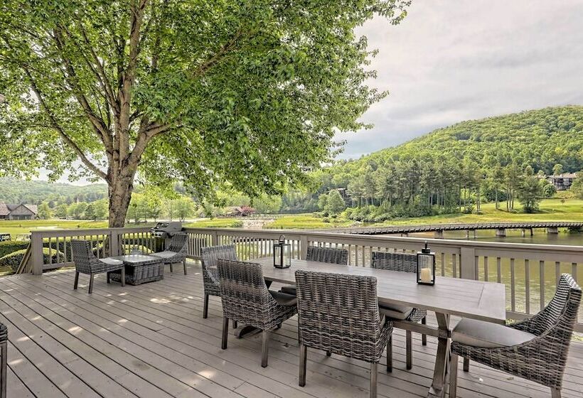 Chic Sky Valley Resort Home On Golf Course!