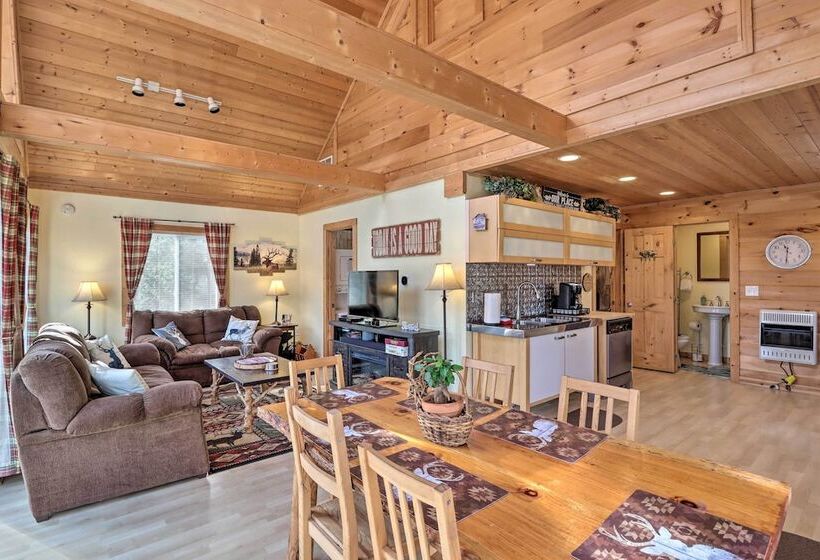 Coosawattee Resort Cabin: Deck, Fire Pit