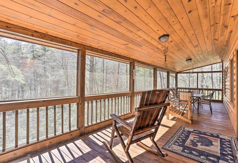 Cozy Blue Ridge Cabin W/ Sauna & Trail Access!