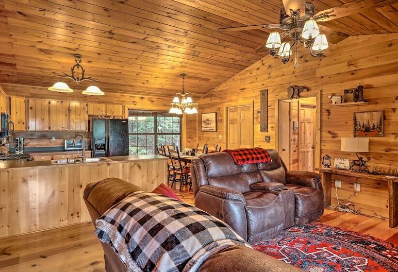 Cozy Cherry Log Cabin ~ 10 Mi To Mercier Orchards