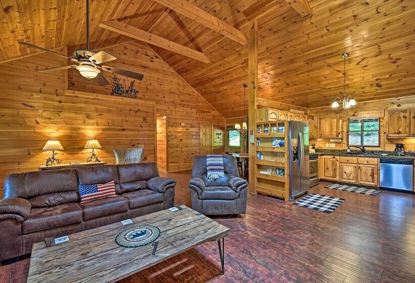 Cozy  Sunset View  Cabin W/ Hot Tub & Game Room!