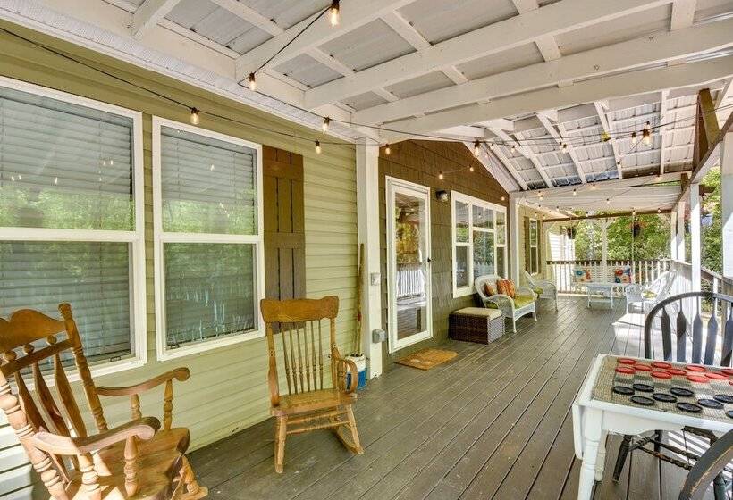 Creekside Sautee Nacoochee Home: 8 Mi To Helen!