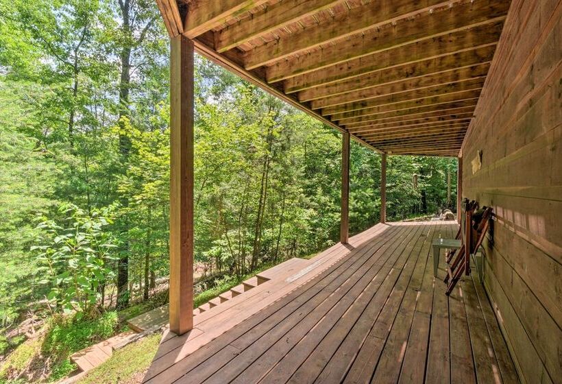 Dreamy Ellijay Resort Cabin W/ Game Room & Decks!