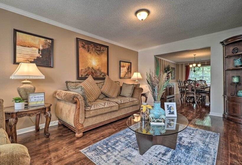 Fairburn Home W/ Fire Pit   24 Mi To Atlanta!