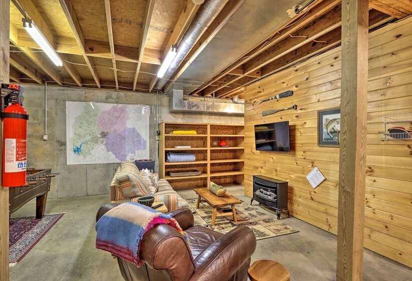 Happy Jack S Cabin  On River W/ Deck & Game Room!