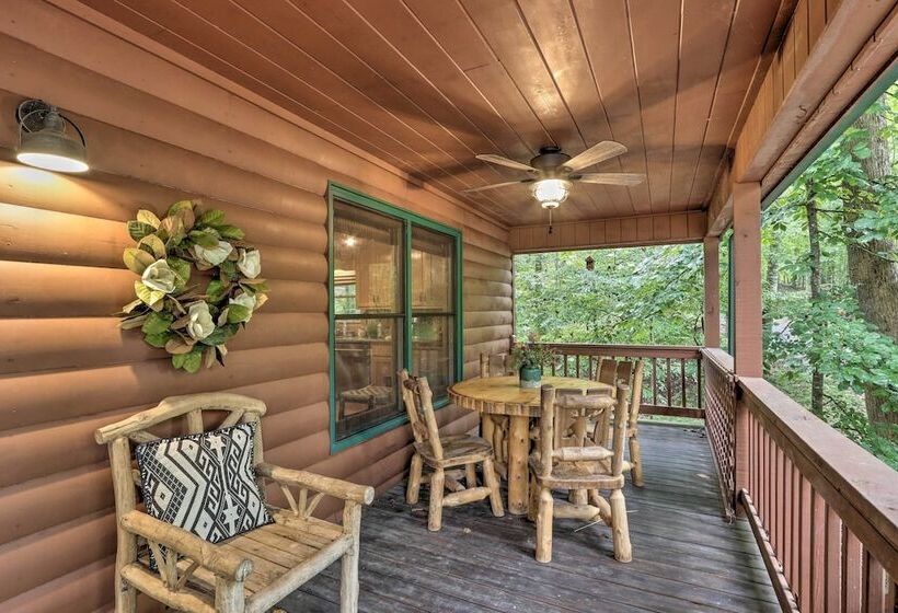 Happy Jack S Cabin  On River W/ Deck & Game Room!