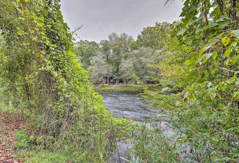 Happy Jack S Cabin  On River W/ Deck & Game Room!