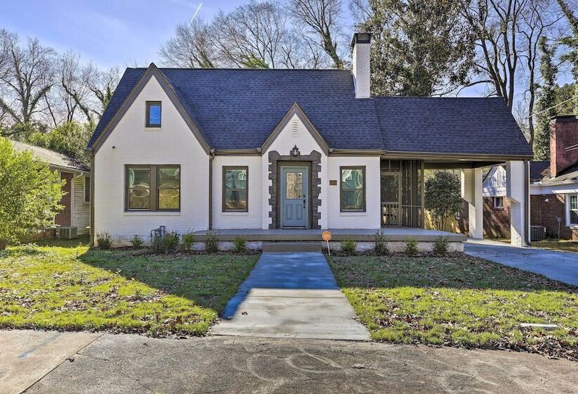 Historic College Park Retreat W/ New Deck!