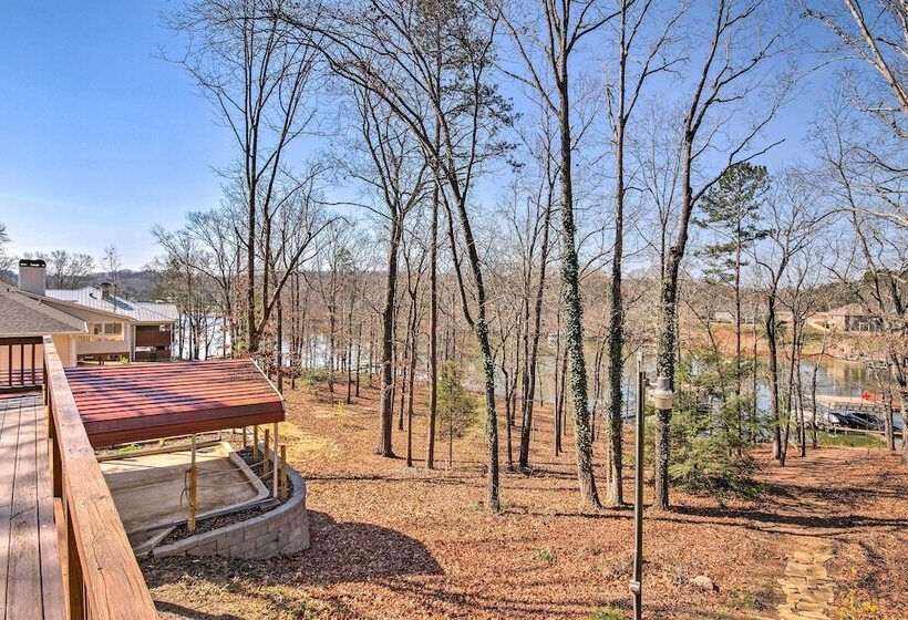Lake Lanier Home W/ Dock, Boat Parking, & Grill!