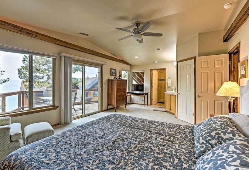 Lake Tahoe Shoreside Retreat: Stunning Lake Views!