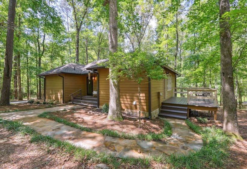 Lakefront Hamilton Cabin W/ Dock & Fire Pit!