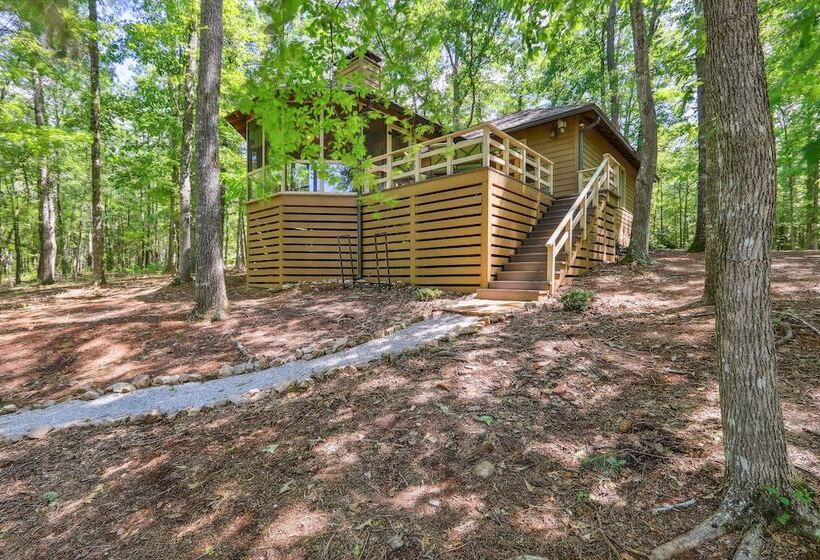 Lakefront Hamilton Cabin W/ Dock & Fire Pit!