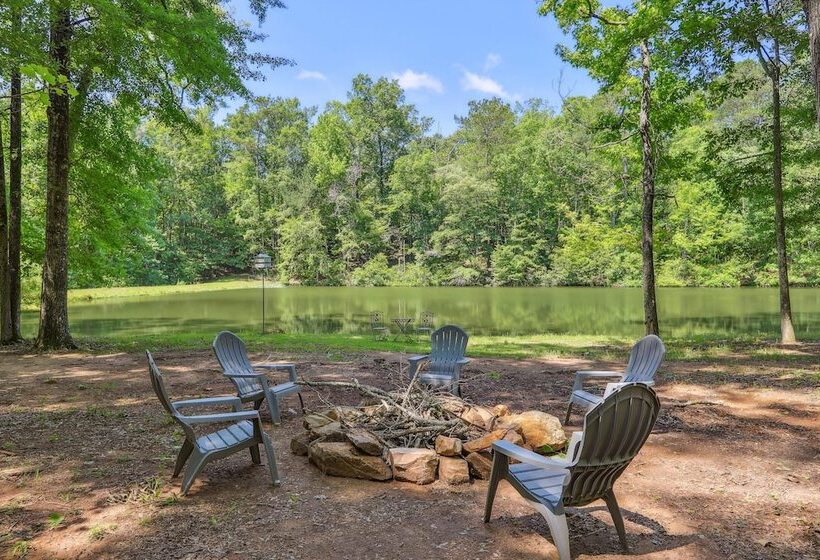 Lakefront Hamilton Cabin W/ Dock & Fire Pit!