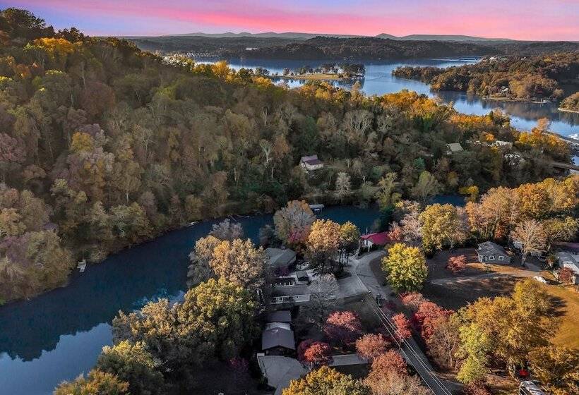 Lakefront Louisville Home   Dock, Fire Pit & Grill