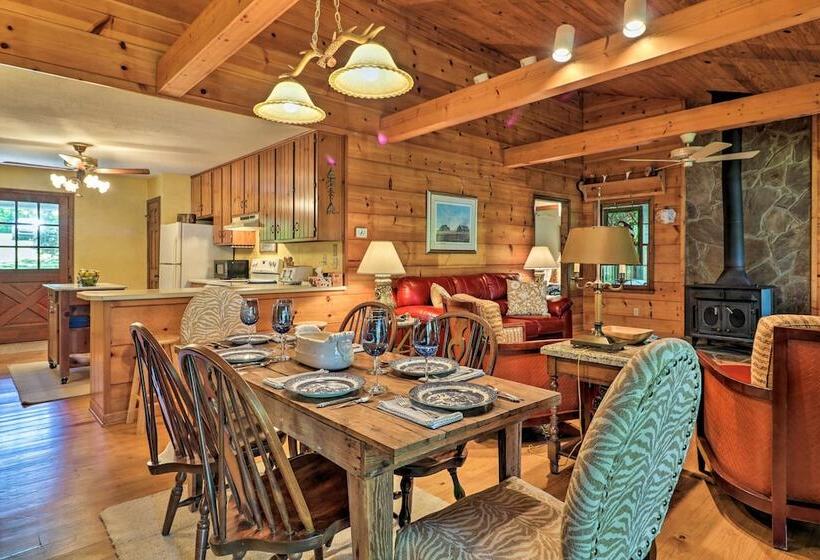 Lakefront Milledgeville Cabin: Private Dock, Porch