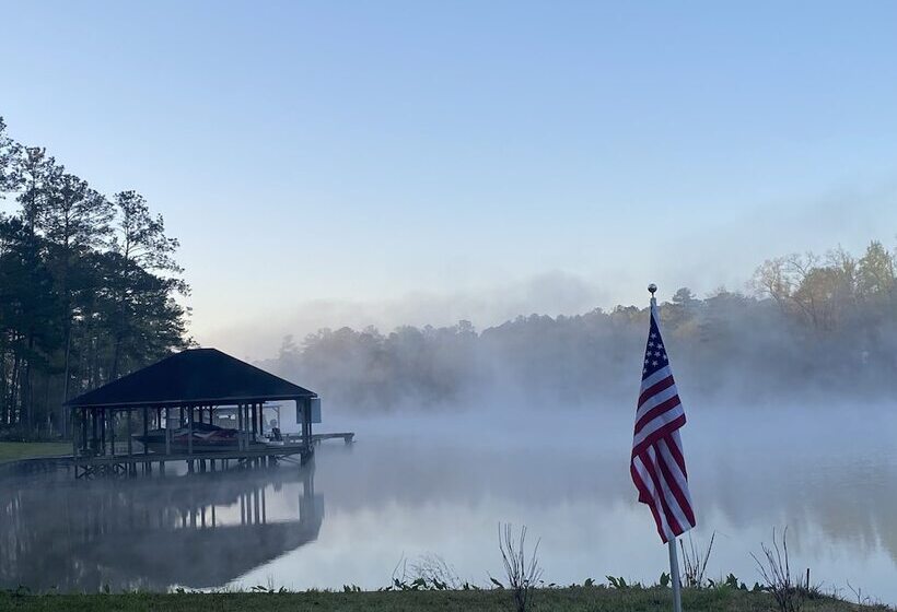 Lakefront Sparta Home W/ Private Pool & Dock!