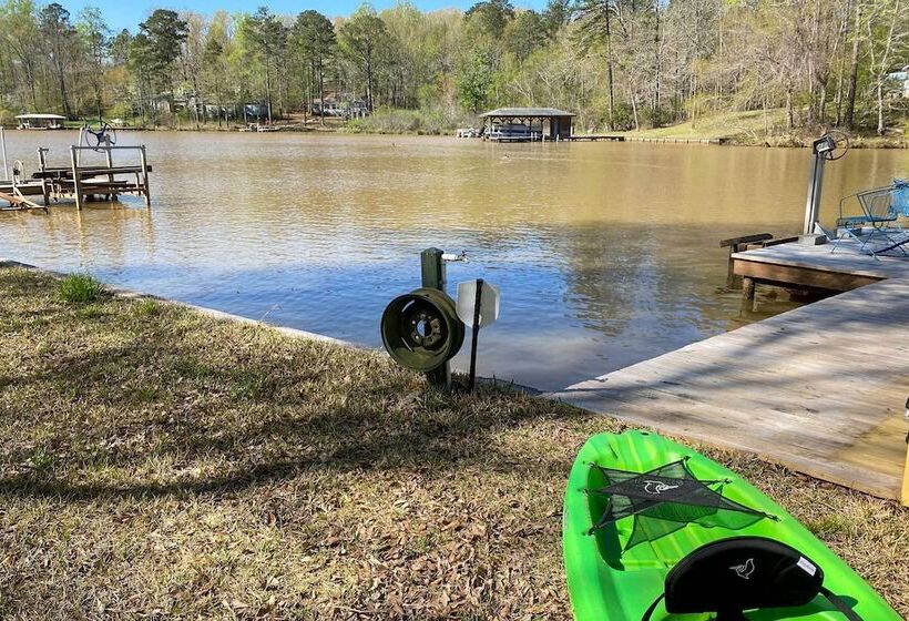 Lakefront Sparta Home W/ Private Pool & Dock!
