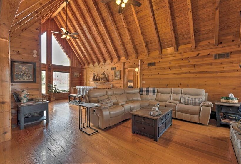 Lakeside Group Retreat W/ Private Beach & Dock!