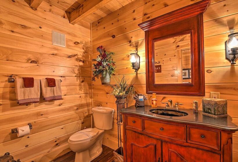 Large Luxe Cabin W/hot Tub 16mi To Blue Ridge
