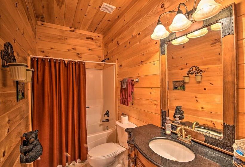 Large Luxe Cabin W/hot Tub 16mi To Blue Ridge