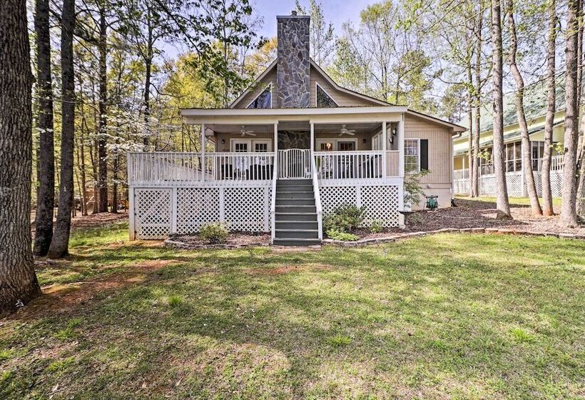 Lavish Lake Sinclair Home W/ Dock & Water Access!