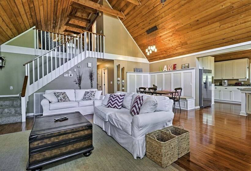 Lavish Lake Sinclair Home W/ Dock & Water Access!