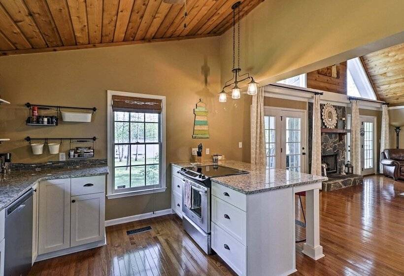 Lavish Lake Sinclair Home W/ Dock & Water Access!