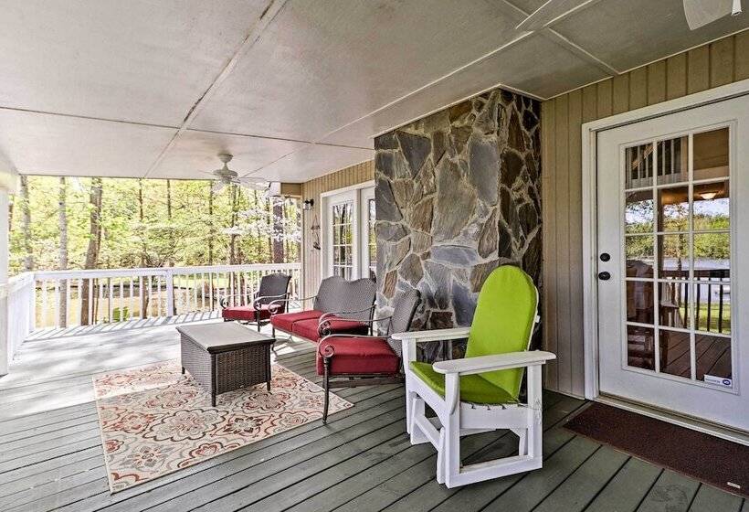 Lavish Lake Sinclair Home W/ Dock & Water Access!