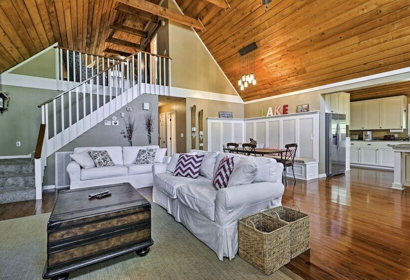 Lavish Lake Sinclair Home W/ Dock & Water Access!